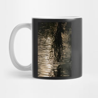 Weeping Willow Silhouette by Water Mug